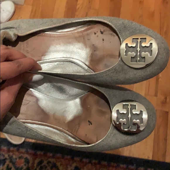 Tory Burch Shoes - Gray felt flats Tory Burch Shoes - Gray felt flats